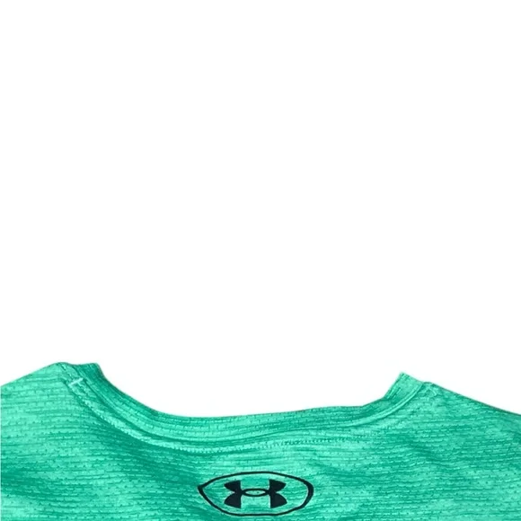Under Armour HeatGear Green Athletic Training T Shirt Mens Large - Picture 5 of 13